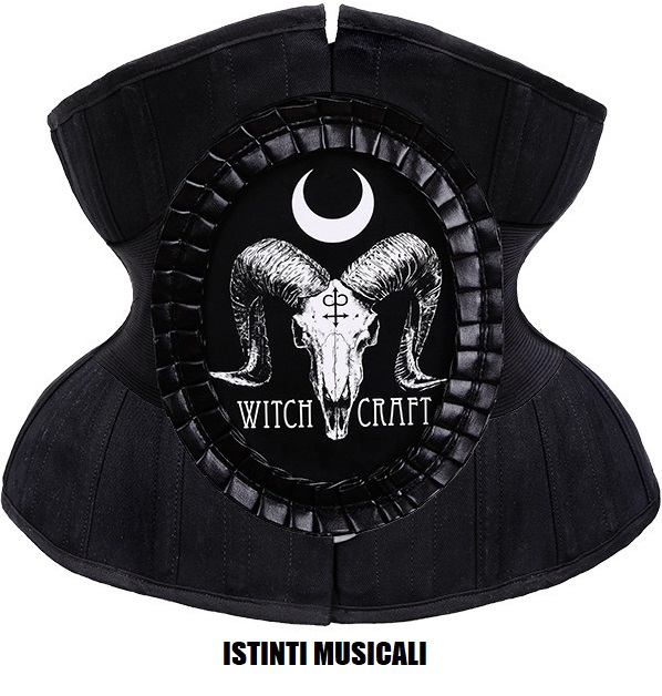 CINTURA ELASTICA  RESTYLE (RAM SKULL WITCHCRAFT)